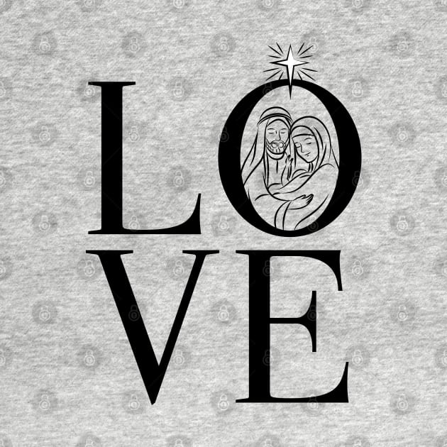 LOVE Christmas Nativity  © 2020 GraphicLoveShop by GraphicLoveShop